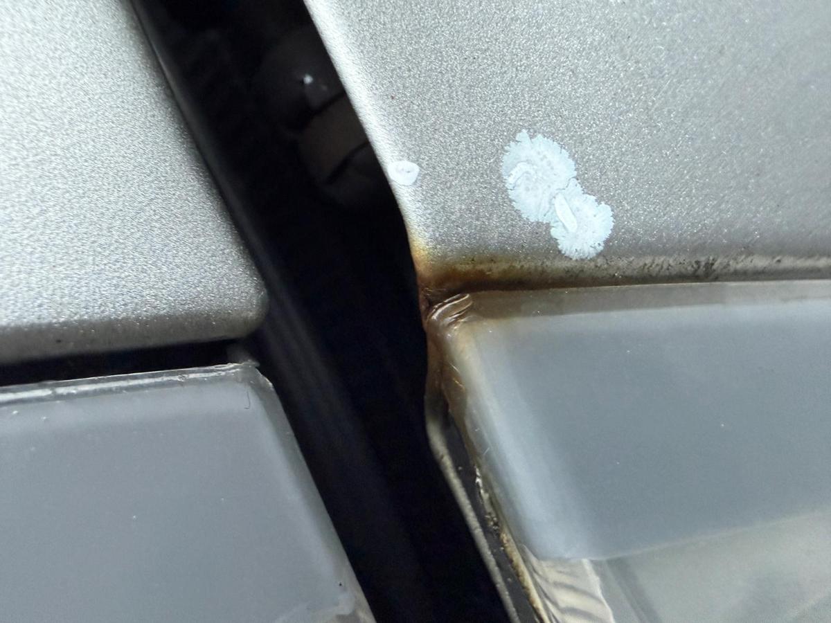 Ford S Max WA6 original Heckklappe mit Scheibe Cosmic Silber Rohbau BJ07